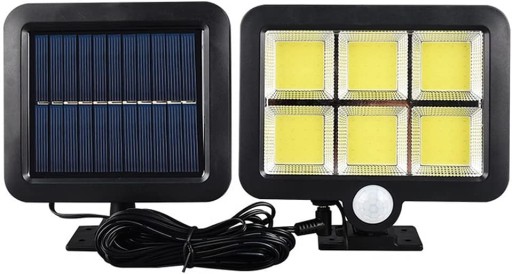 120 COB LED Garden Motion Sensor Solar Light Panel