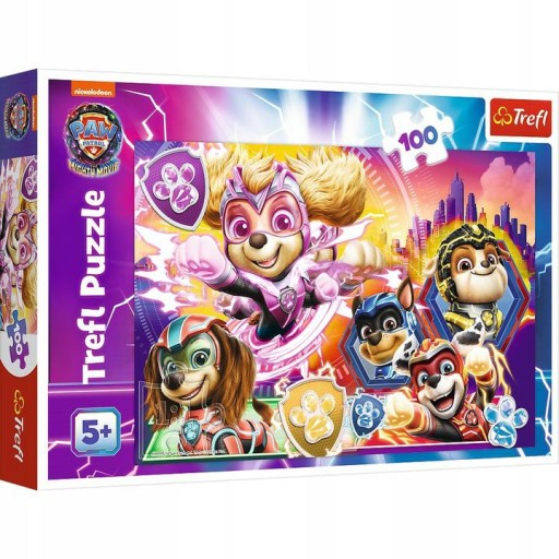 TREFL puzzle 100 elementów Psi Patrol Poznaj