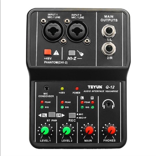 Sound Card Audio Mixer Sound Board Console Desk 48