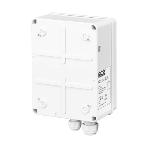 BCS-ZA1206/S ZASILACZ 12V 6A W OBUDOWIE ZEWNĘTRZNEJ