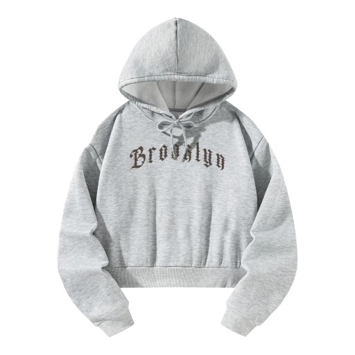 Bluza z kapturem dla kobiet Modny poliester Trwały Premium Casual M