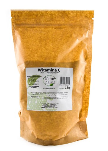 KWAS L-ASKORBINOWY 1 KG WITAMINA C 1000 gram