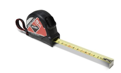 Miarka zwijana IRONBLADE podwójny odczyt 5m x 25mm 5x25 rubi 75909