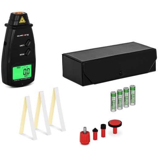CYFROWY TACHOMETR LASEROWY MIERNIK OBROTÓW LCD