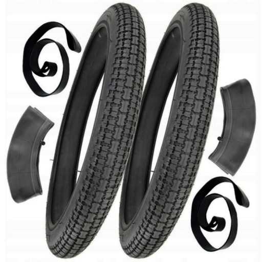 2x OPONA + DĘTKA 2.50-19 19X2.50 ROMET KOMAR SR2