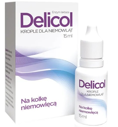 DELICOL krople na kolkę niemowlęcą 15ml