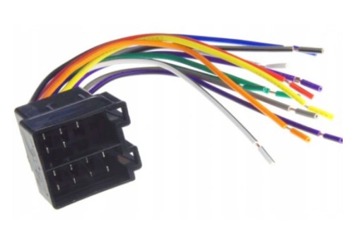 kostka ISO do radia 16-pin ( 8+5+3 wolne )