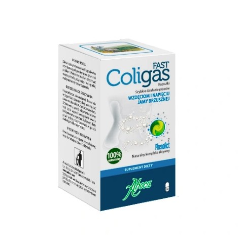 Aboca Coligas Fast 30 kapsułek