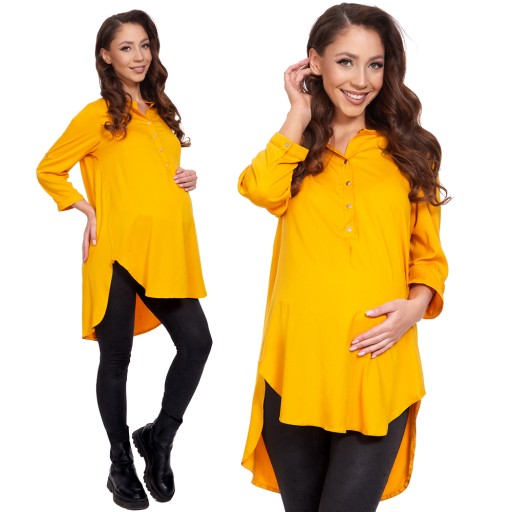 Elegancka Ciążowa SUKIENKA tunika OVERSIZE Roz -42