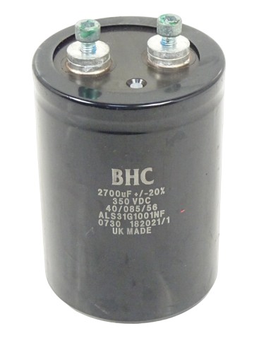 BHC 2700uF 350VDC kondensator