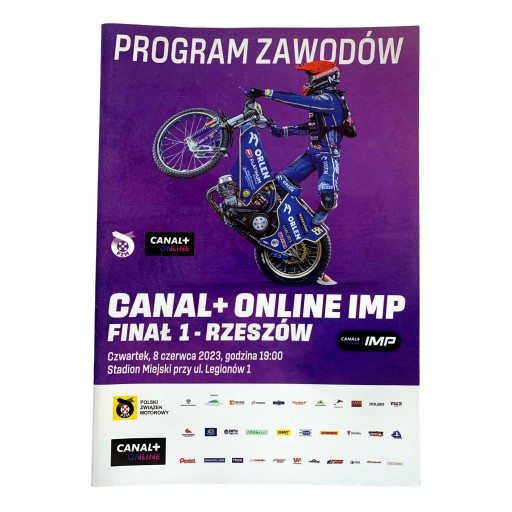 PROGRAM 1 FINAŁ IMP NA ŻUŻLU RZESZÓW 08.06.2023