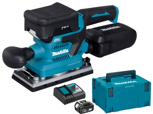 MAKITA DBO380RTJ szlifierka oscylacyjna 18V 2x5Ah