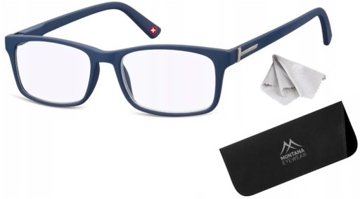 okulary do czytania plusy filtr blue light +1