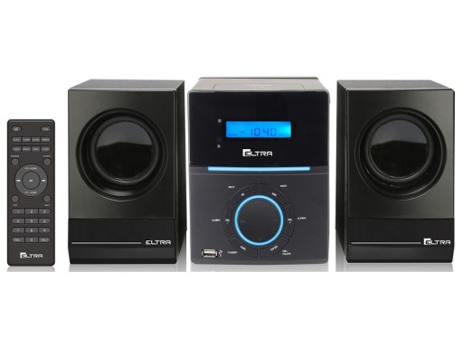 Wieża ELTRA Neptun Blue 3060BT CD FM USB Czarny
