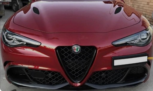 KOMPLETNY PRZÓD ALFA ROMEO GIULIA VELOCE KOLOR BORDO METALIK