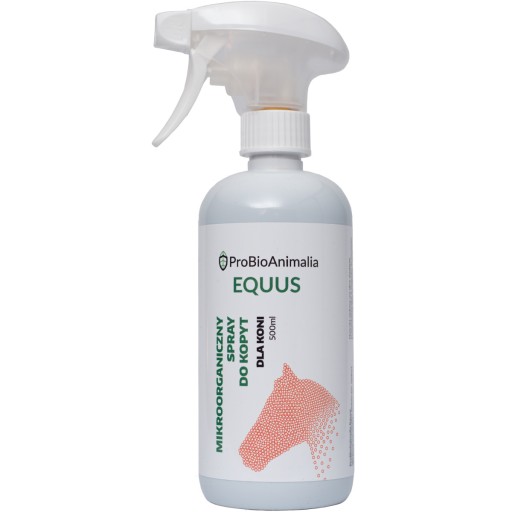 MIKROORGANICZNY SPRAY DO KOPYT DLA KONI 0,5L PROBIO EQUUS PROBIOTICS