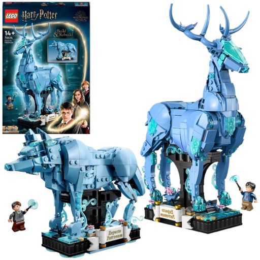 LEGO Harry Potter JELEŃ NIEDŹWIEDŹ Expecto Patronum ZESTAW KLOCKÓW PATRONUS
