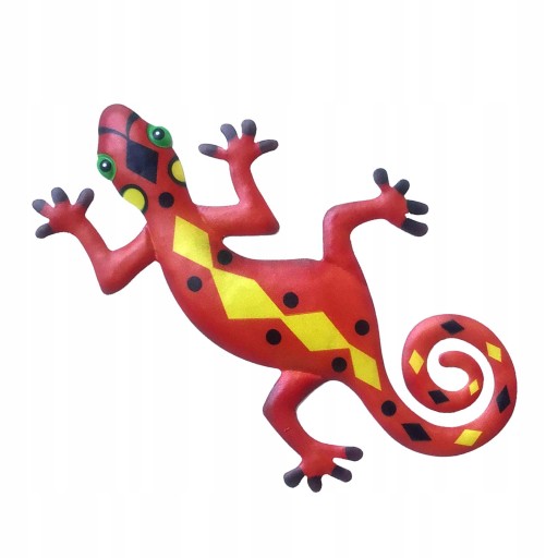 Metal Gecko 8,66x5,12 cala sztuka na podwórko, ogr