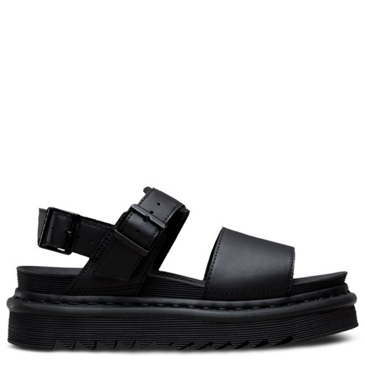DR. MARTENS VOSS BLACK SANDAŁY r. 39
