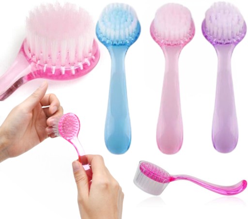 100 SZT SZCZOTECZKA SZCZOTKA DO MANICURE USUWANIA PYŁU PAZNOKCI JEDNORAZOWE