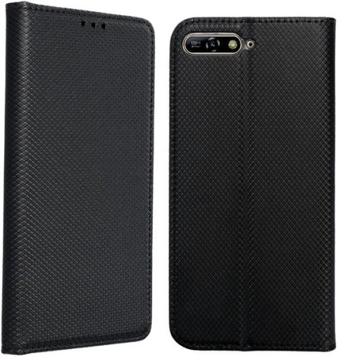 Etui do HUAWEI Y6 2018 SMART MAGNET+ SZKŁO HARTOWA