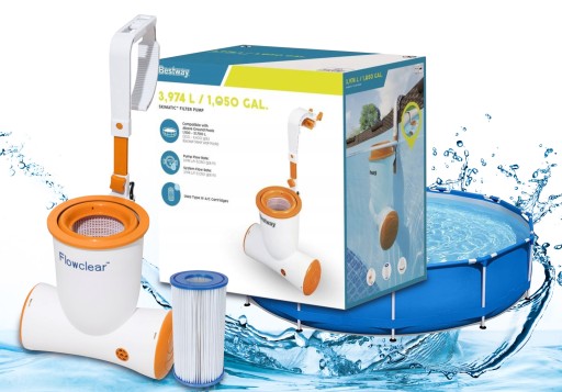 Pompa Basenowa Skimmer Filtr Oczyszczacz Wody Basenu Skimer BESTWAY 584690