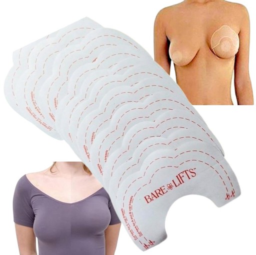 NAKLEJKI PODNOSZĄCE BIUST BIUSTONOSZ PUSH UP 10SZT