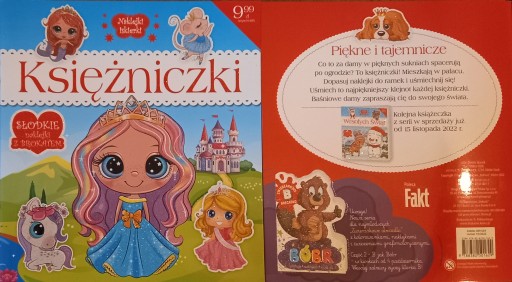 KSIĘŻNICZKI NAKLEJKI