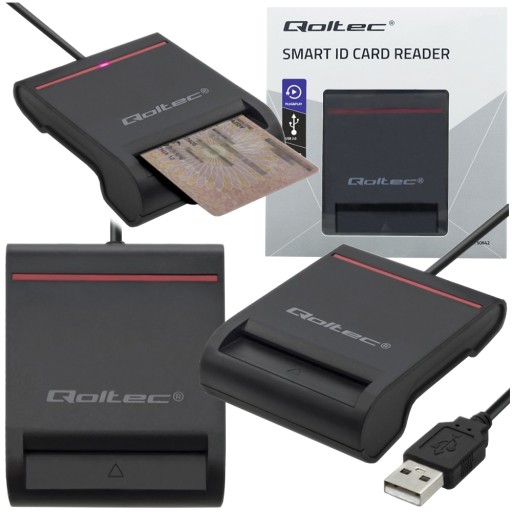 CZYTNIK CHIPOWYCH KART CZASU PRACY KIEROWCÓW SMART ID CARD USB