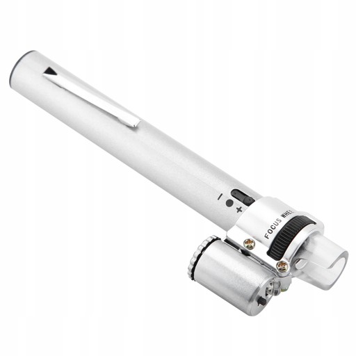 LUPA PROFESJONALNA MINI MIKROSKOP 100x LED