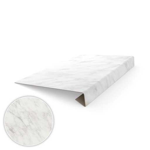 Nakładka na parapet Marmur 15 cm, nosek 6