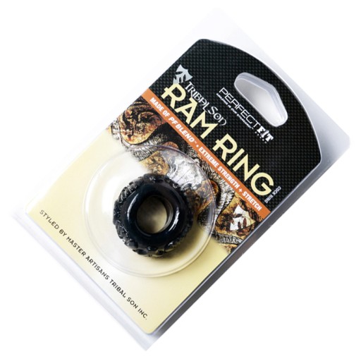 PERFECT FIT RAM RING PIERŚCIEŃ ZDOBIONY INTYMNY