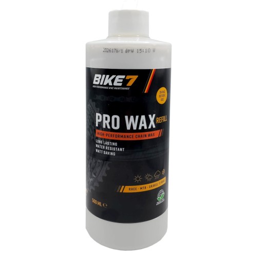 Smar wosk do łańcucha BIKE7 PRO WAX 500ml refill dolewka