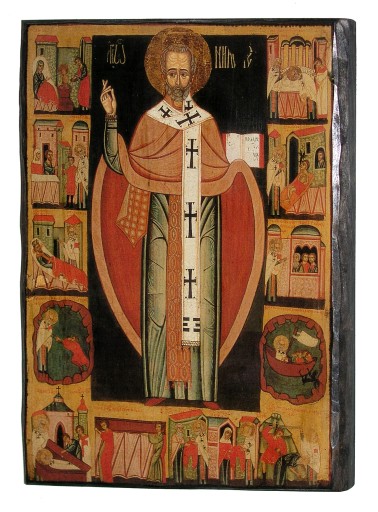 IKONA - ŚW. MIKOŁAJ CUDOTWÓRCA PATRON CHRZEST*