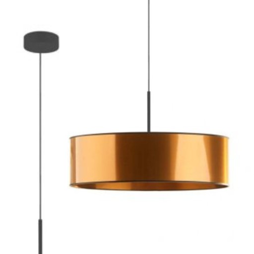 Lampa zwis żyrandol sufitowa wisząca LED E27 MIRROR do sypialni 60cm