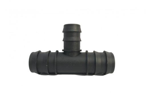 Trójnik plastikowy wciskany redukcja fi 32x25x32mm