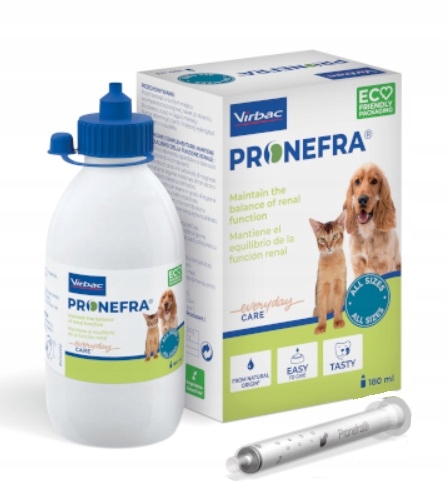Virbac Pronefra 180ml Niewydolność Nerek