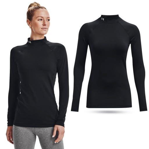 KOSZULKA DAMSKA UNDER ARMOUR LONGSLEEVE TERMOAKTYWNA SPORTOWA 1368702-001