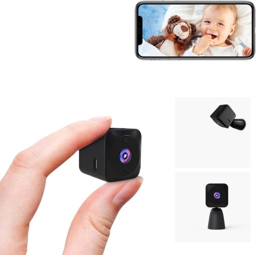 KAMERA DOMOWA MINI KAMERKA MONITORUJĄCA 4K HD LIVE APP WIFI KOMPAKTOWA PRO