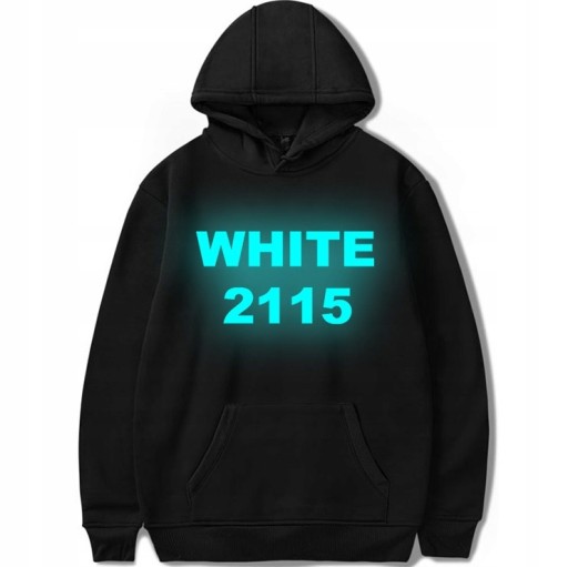 BLUZA WHITE 2115 ŚWIECĄCA W CIEMNOŚCI ROZMIARY