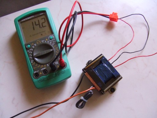 Transformator do audio 2x14V nr7