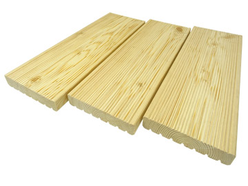 27x142 Modrzew Syberyjski Ryflowany AB (3,0m-4,0m)