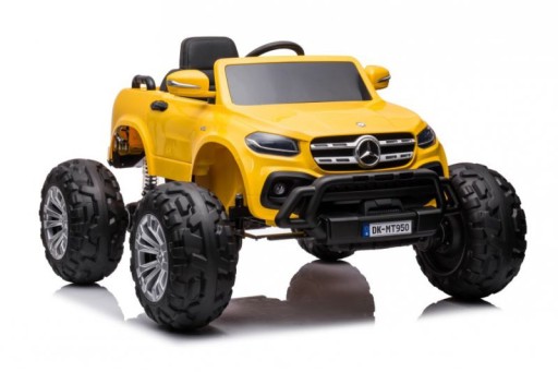 AUTO NA AKUMULATOR SKÓRA MERCEDES BENZ 4x4 KOŁA EVA CABRIO SAMOCHÓD DLA DZI