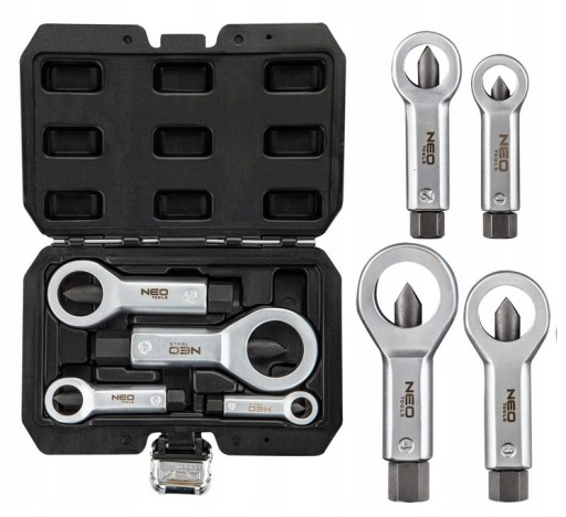 Neo Tools 11-925 PRZECINAKI DO NAKRĘTEK, zestaw 4 szt.