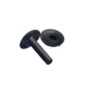 Złączka ? 15 mm - długość 9 mm Czarny 100 szt