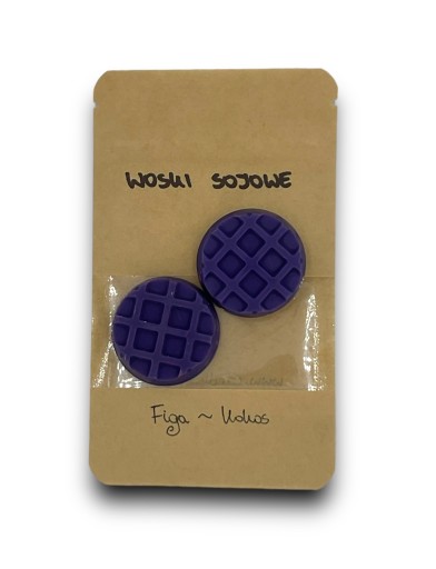 Woski zapachowe sojowe do kominka Figa Kokos 15g