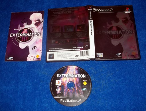 EXTERMINATION PS2 PLAYSTATION 2 HORROR IDEALNA 3 X ANG jak RESIDENT EVIL