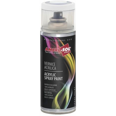 SPRAY FARBA AKRYLOWY BEZBARWNY PÓŁMAT SATYNA