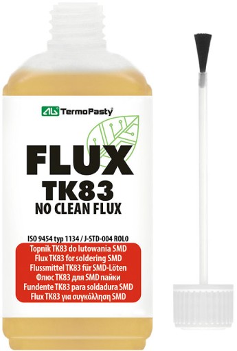 Topnik TK83 AG TermoPasty Flux 50ml z Pędzelkiem