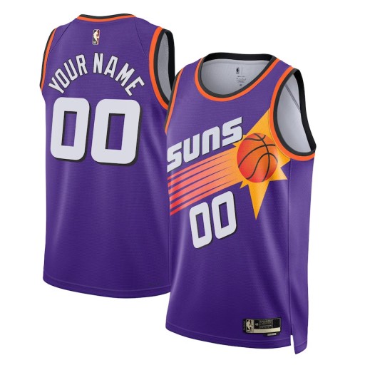 Koszulka Do Koszykówki Phoenix Suns Personalizowany Nazwa I Numer